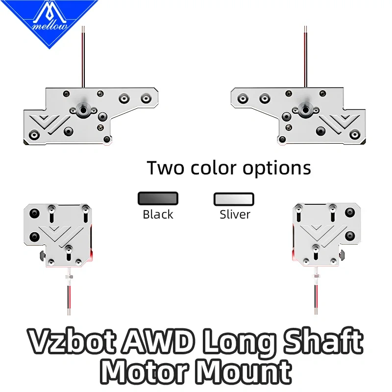 Mellow High-Precision CNC Vzbot Long-Shaft Motor Mount For DIY 3D Printer LDO-42STH48-2804AH(S40R) Motor / Kraken Motor