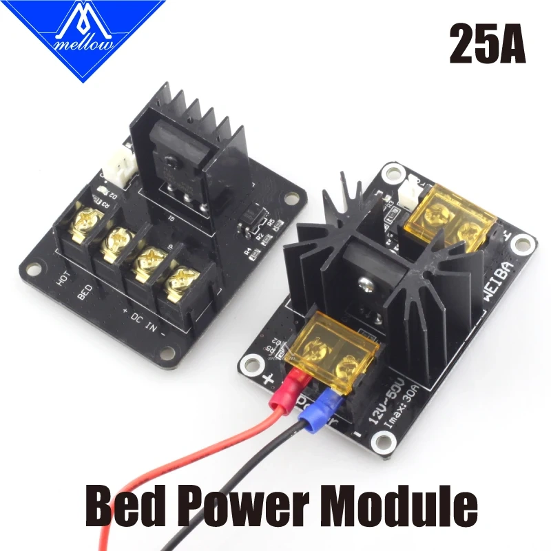 Mellow 3D Printer parts Heated Bed Extruder Power Module Exceed Max Current 25A/30A MKS MOSFET for RAMPS 1.4 Heating-Controller