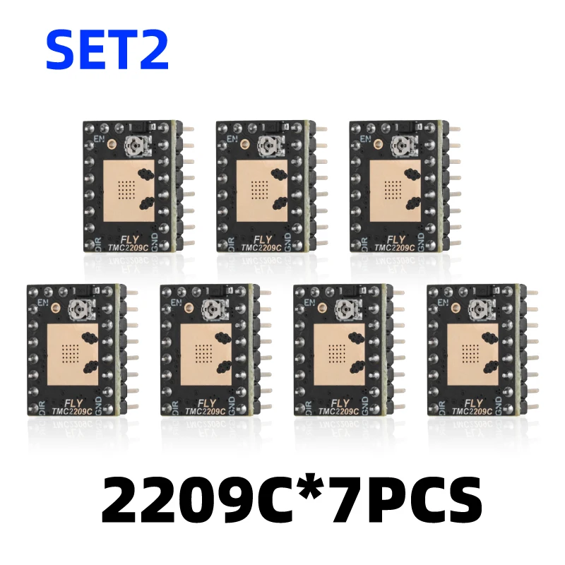 Mellow FLY D7 V1.0 Board 7 Axis 32Bit Klipper Firmware TMC2209