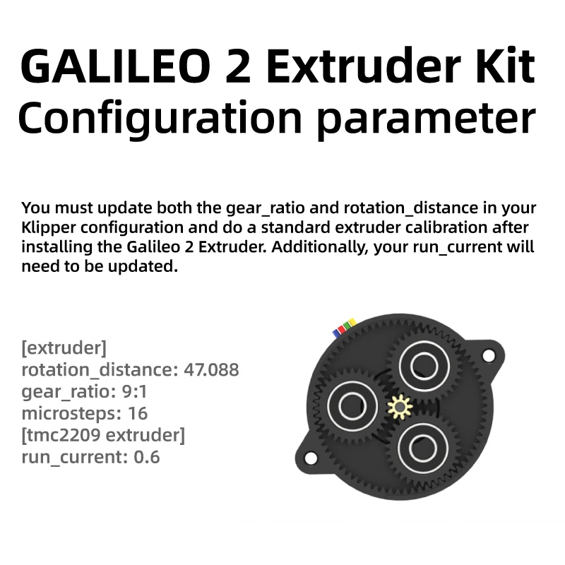 DOLOMITE / Deino / 変態機械 Mellow Galileo 2 Kits LDO (G2E & G2Z XL) For Extruder / Z-drive