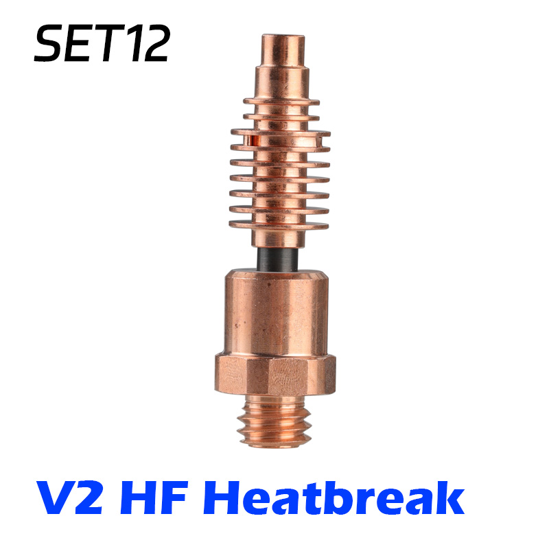 激レア ノトスレッドペッパー10th Mellow All Metal DIY NF-Crazy V2 Hotend V6 Copper Nozzle For Ender