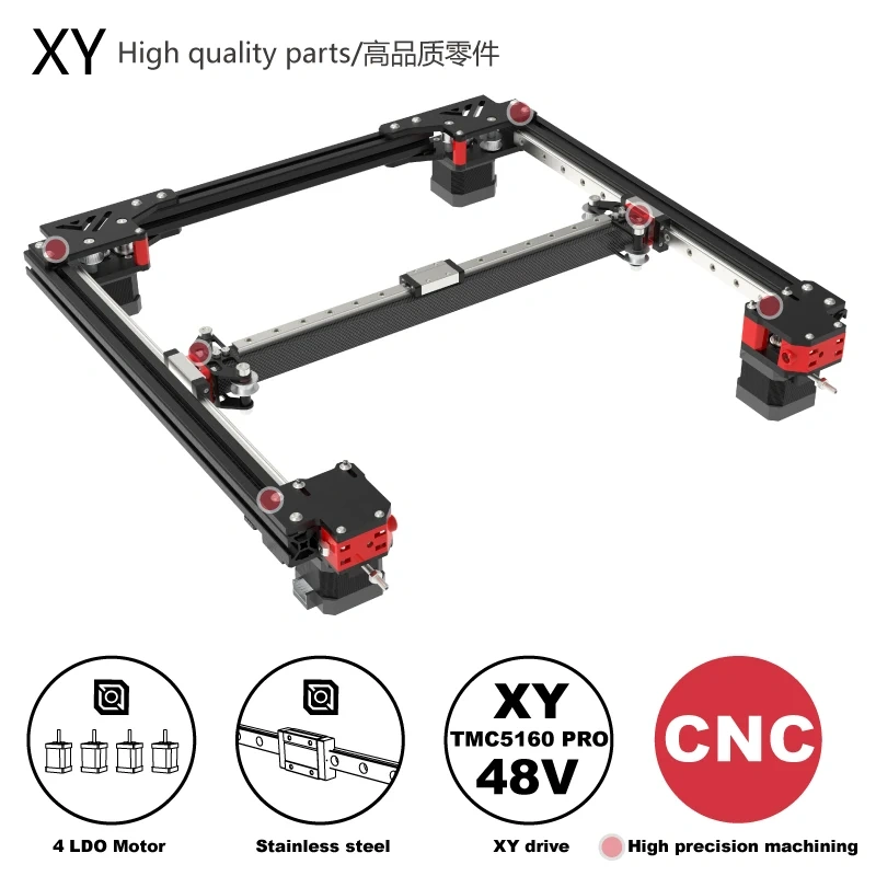 Mellow Genuine DIY VzBoT AWD 235 VZ235 3D Printer Kit For Top CNC Metal Lightweight High Speed Goliath Air Printing With Klipper
