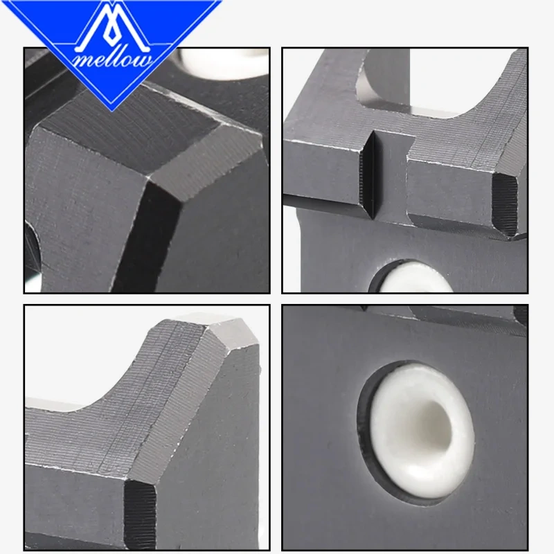 Mellow 2/4pcs EVOBambu CFP AMS Adapter Upgrade Bambu Lab AMS Guard Feed Ring Protector DIY 3D Printer