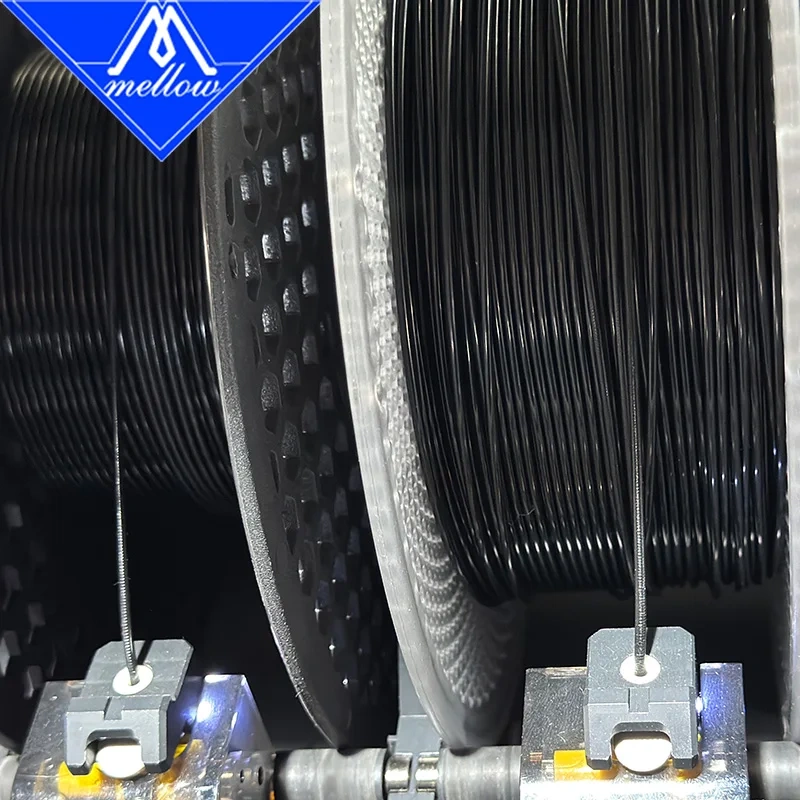 Mellow 2/4pcs EVOBambu CFP AMS Adapter Upgrade Bambu Lab AMS Guard Feed Ring Protector DIY 3D Printer