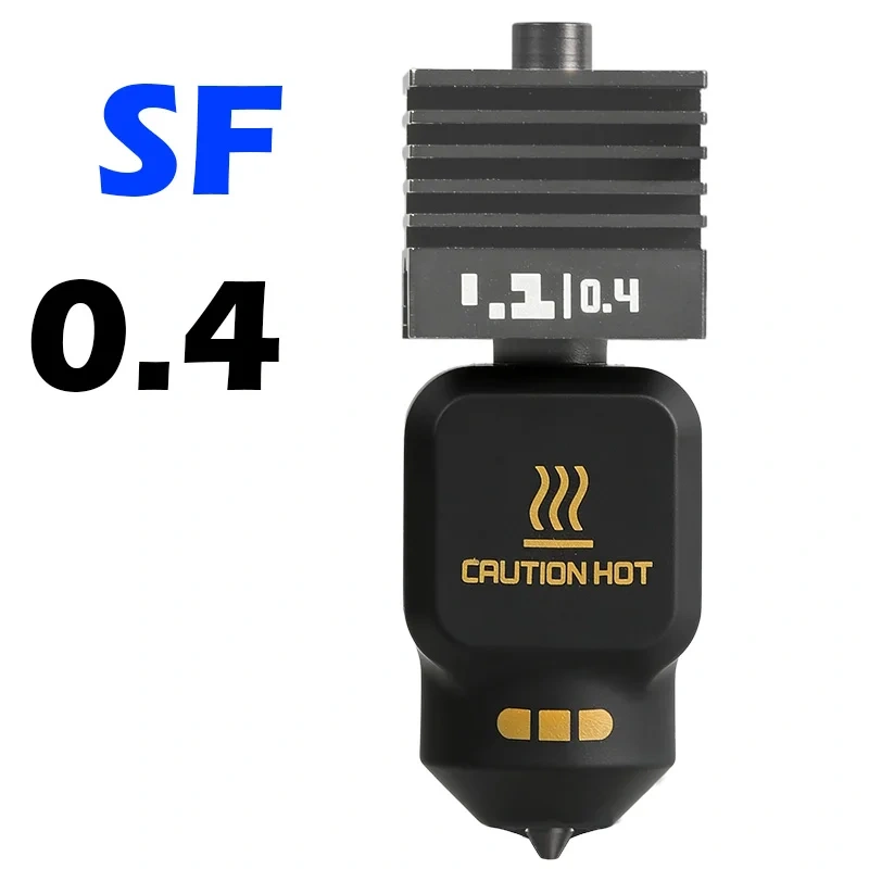 Top Quality Mellow SF/HF ANC-Coat Nano Non-stick Hotend Hardened Steel Nozzle For Bambu Lab P2S/H2D 3D Printer Parts A1/A1 Mini