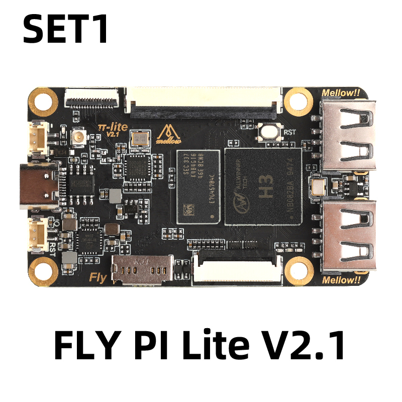 Mellow Fly Pi Lite V2.1 Board Replaces Raspberry Pi PC With Klipper Firmware For Ender 3 Voron Vzbot V-core3 3D Printer Parts