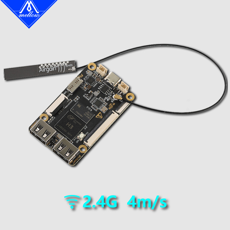 Mellow Fly Pi Lite V2.1 Board Replaces Raspberry Pi PC With Klipper Firmware For Ender 3 Voron Vzbot V-core3 3D Printer Parts