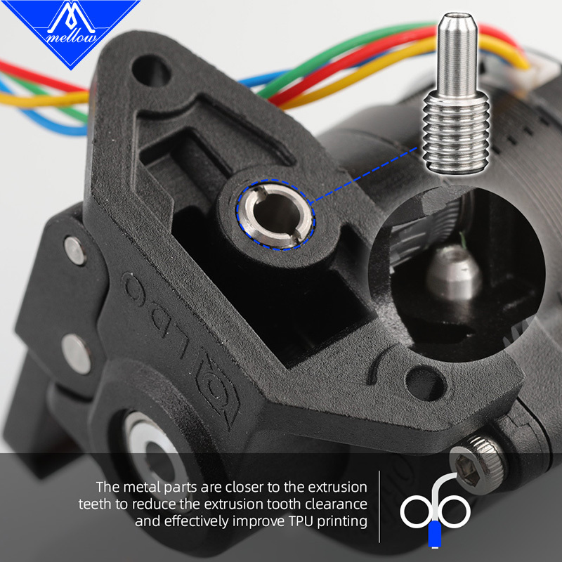 Mellow Orbiter Extruder V2.5 LDO Direct Drive All Metal High Precision For Voron Vzbot HevORT High Speed Upgrade Mod