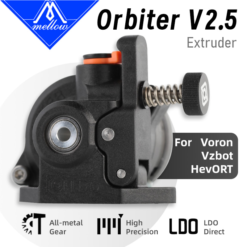 Mellow Orbiter Extruder V2.5 LDO Direct Drive All Metal High Precision For Voron Vzbot HevORT High Speed Upgrade Mod