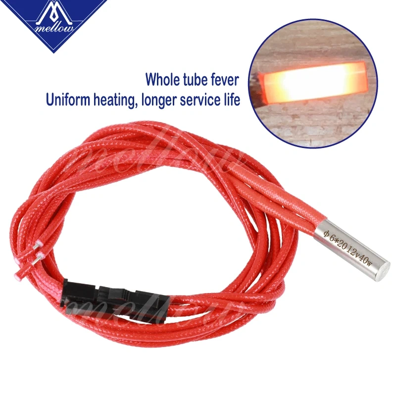 Mellow All Metal NF V6-Crazy Voron Bimetal Heat Break J-head Hotend Bowden Extruder For  V6 Hotend 3D Printer Parts
