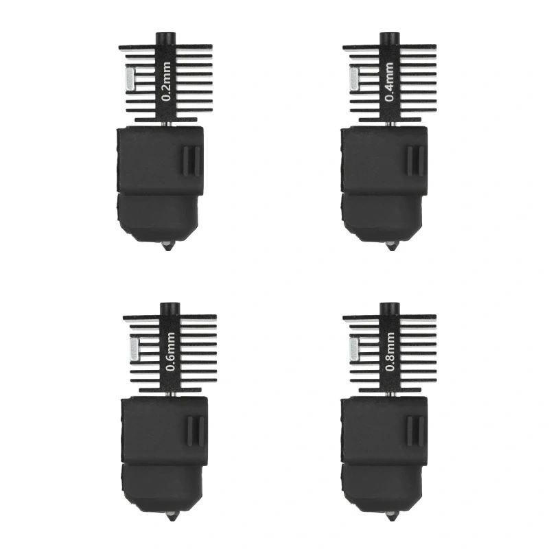 Mellow TZ A1 Hotend 0.2/0.4/0.6/0.8mm Hardened steel Nozzle For Bambu Lab A1/A1 Mini 3D Printer Part
