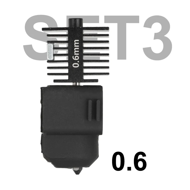 Mellow TZ A1 Hotend 0.2/0.4/0.6/0.8mm Hardened steel Nozzle For Bambu Lab A1/A1 Mini 3D Printer Part