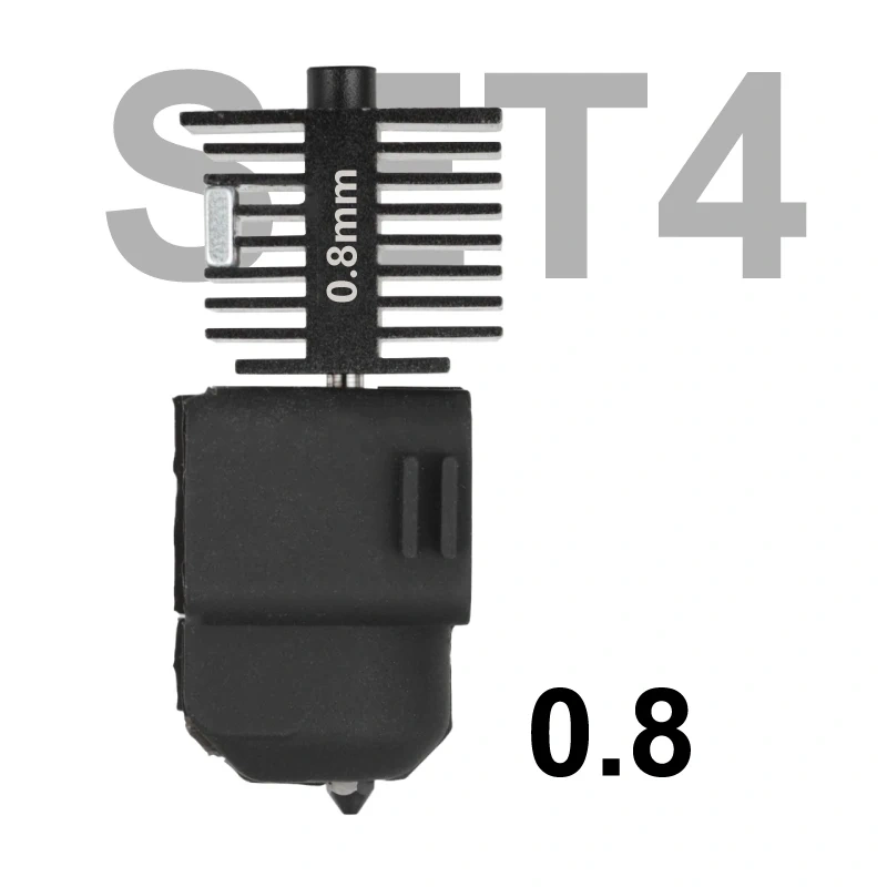 Mellow TZ A1 Hotend 0.2/0.4/0.6/0.8mm Hardened steel Nozzle For Bambu Lab A1/A1 Mini 3D Printer Part