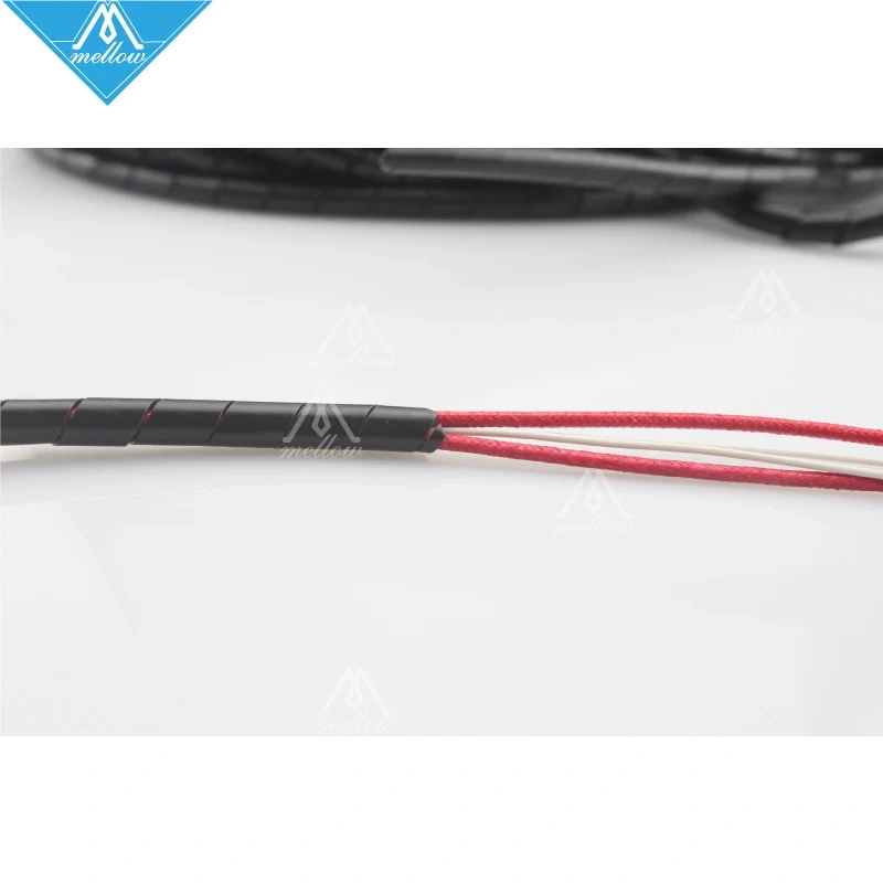 3D Printer RepRap Flame retardant 15M Length ID 6mm Black spiral Wrapping Cable casing Cable Sleeves Winding pipe wrapping band