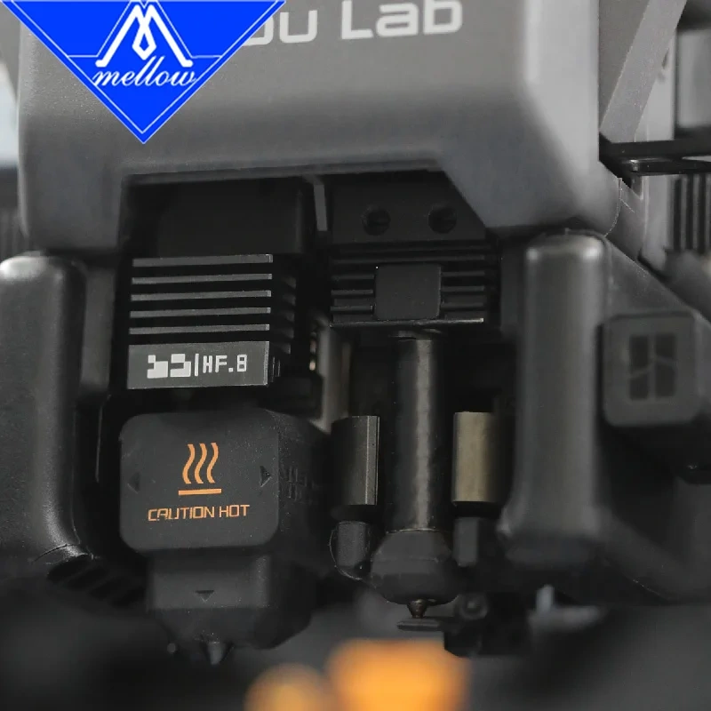 Mellow ANC-Coat  H2D / H2S / H2C Hotend Non-stick SF/HF Hotend For Bambu Lab 3D Printer Parts Compatible With A1/A1 Mini