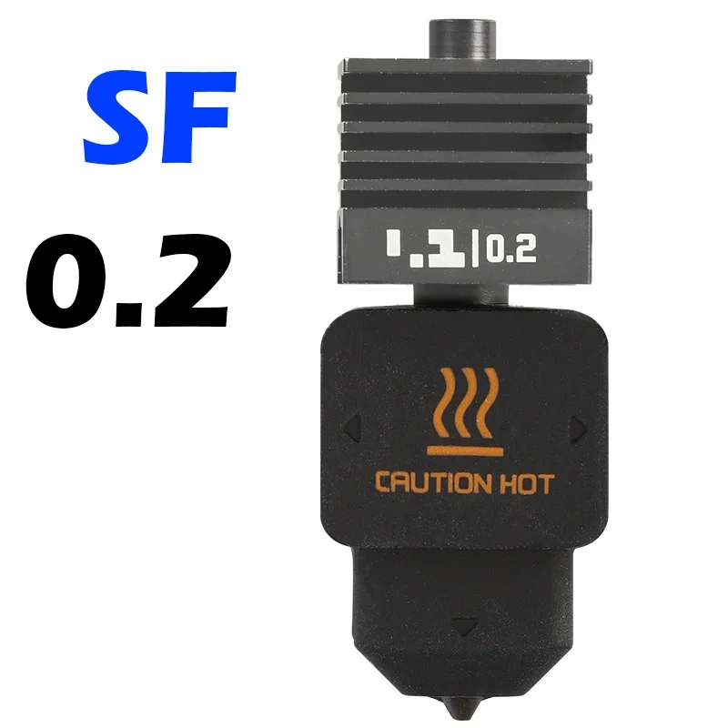 Mellow ANC-Coat  H2D / H2S / H2C Hotend Non-stick SF/HF Hotend For Bambu Lab 3D Printer Parts Compatible With A1/A1 Mini