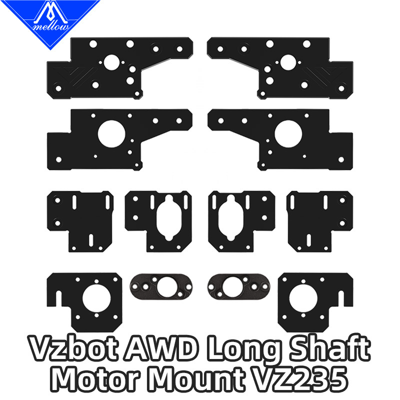 Mellow High-Precision CNC Vzbot Long-Shaft Motor Mount For DIY 3D Printer LDO-42STH48-2804AH(S40R) Motor / Kraken Motor