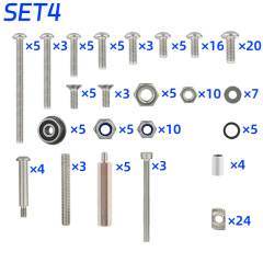 Silver Screws Kit