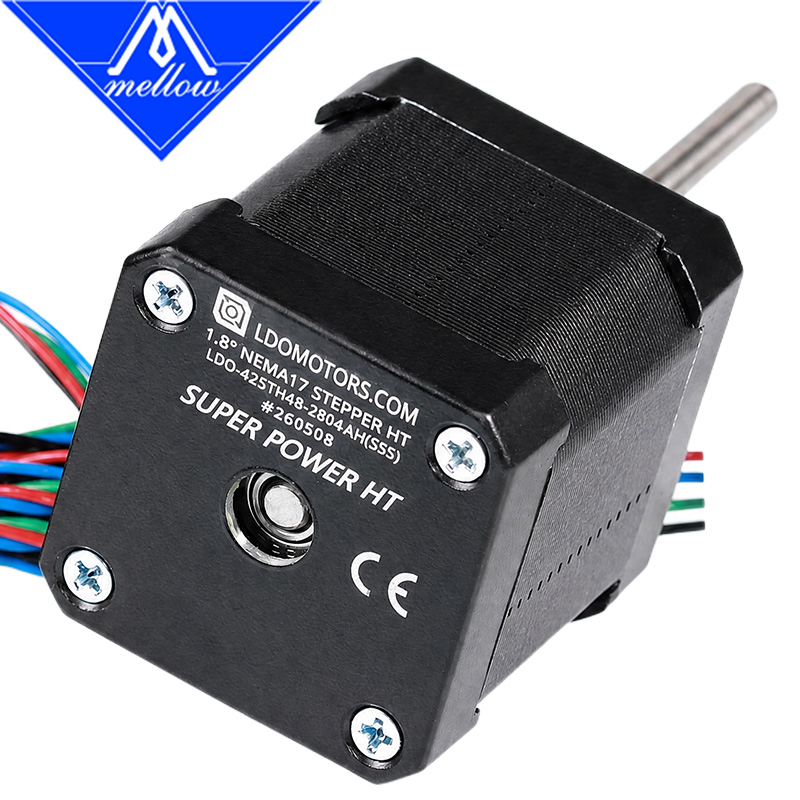 Mellow Nema17 LDO 42STH48-2804AH S55 High Temp High Torque Stepper