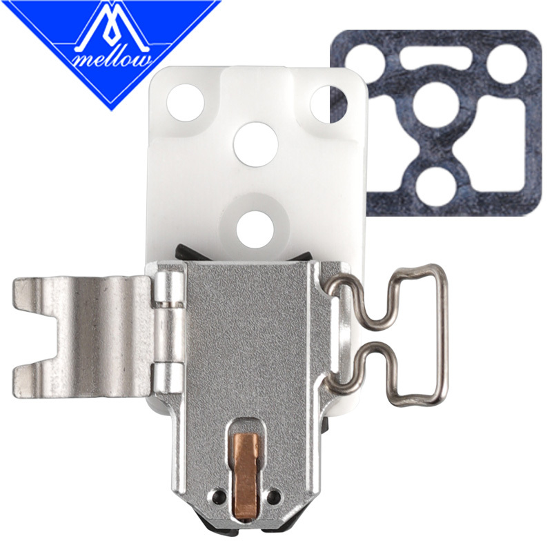 Mellow For Bambu Lab A1/A1 Mini Zirconia Heating Assembly Plus Kit with Heat Insulation Pad For H2D Hotend Left Mounting Base