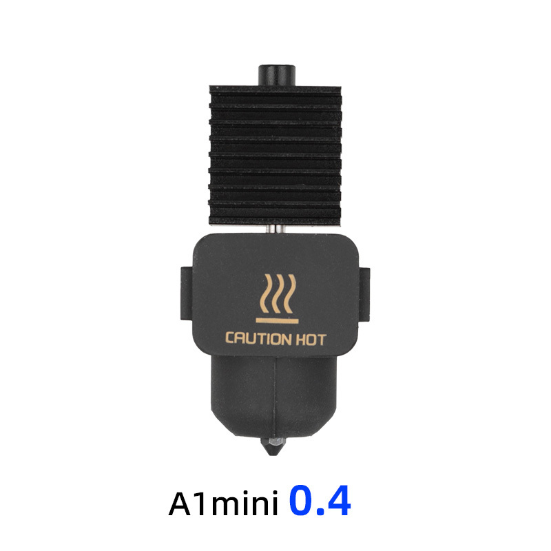 New Mellow Ceramic Zirconia Hotend Heating Assembly Plus Kit Insulation Element Compatible With Bambu Lab A1/A1 Mini