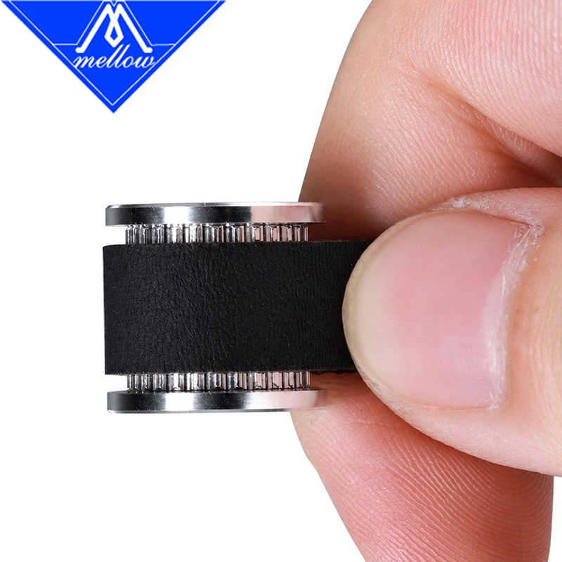 Mellow LL-1.5GT Genuine GATES Timing Belt & Pulley Kit – Drive + Idler Set (6mm/9mm/10mm/12mm Widths) for 3D Printers & CNC Machines