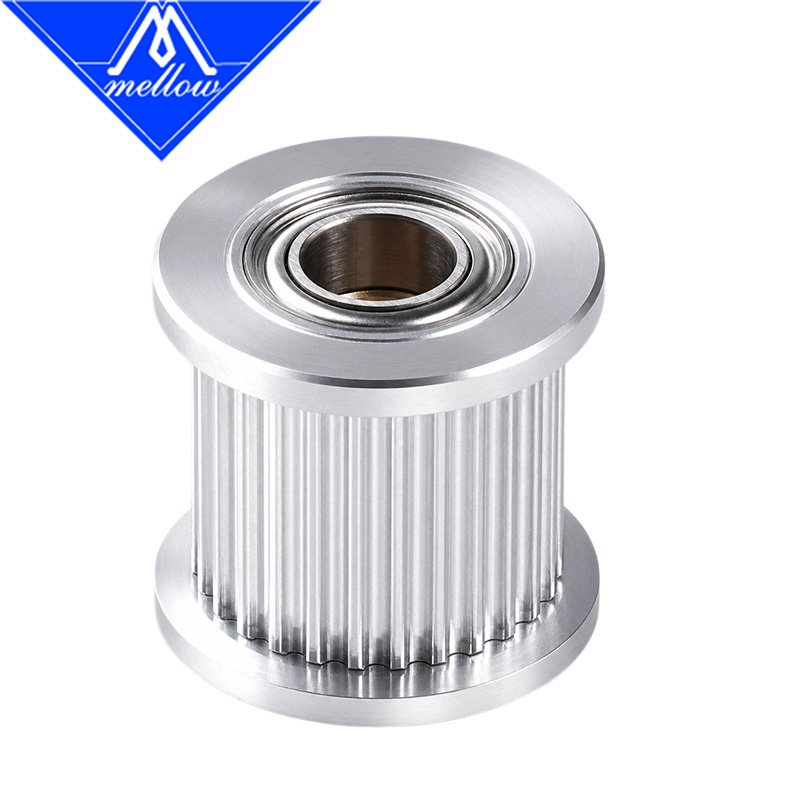 Mellow LL-1.5GT Genuine GATES Timing Belt & Pulley Kit – Drive + Idler Set (6mm/9mm/10mm/12mm Widths) for 3D Printers & CNC Machines
