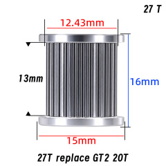 With T 12mm Idler