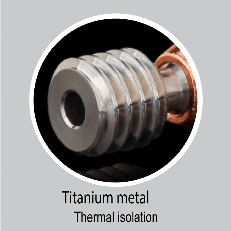 Hot!Mellow All-Metal NF CR10-TCrazy Heat Break Titanium Copper Throat For CR10 CR-10S Hotend Ender 3 Ender 5 3D Printer