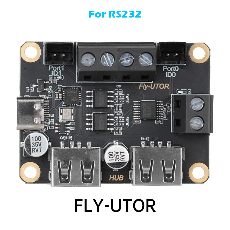 Mellow Fly Tool Lite Toolhead Board Compatible Diy 3D Printer Klipper Canbus RS232 Hotend Board For Nema14/17 Motor