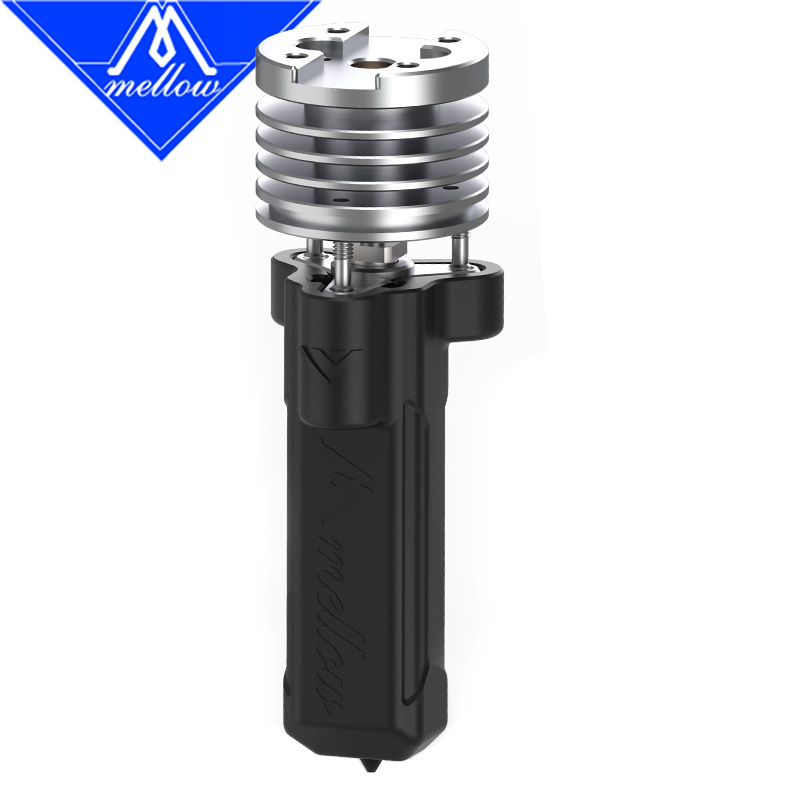Mellow Newly Upgraded Goliath Lite Air/Water Cooled Hotend For High Speed 3D Printers Vzbot Voron HevORT TC4 Titanium 350°C 110W High Flow