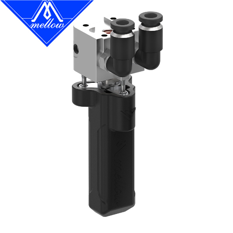 Mellow Newly Upgraded Goliath Lite Air/Water Cooled Hotend For High Speed 3D Printers Vzbot Voron HevORT TC4 Titanium 350°C 110W High Flow