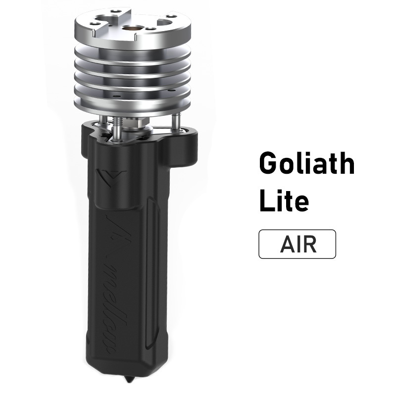 Mellow Newly Upgraded Goliath Lite Air/Water Cooled Hotend For High Speed 3D Printers Vzbot Voron HevORT TC4 Titanium 350°C 110W High Flow