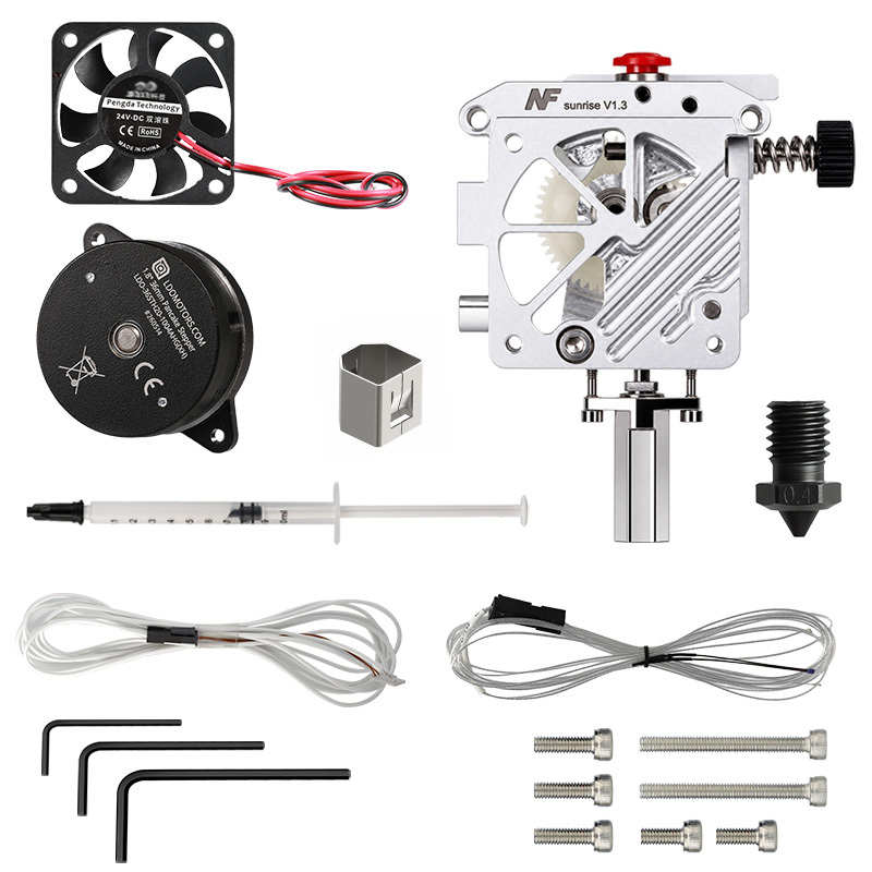 Mellow NF FluxHeat Sunrise V1.3 High Flow Direct Drive Extruder 40+ mm³/s Hotend for DIY FDM 3D Printer Parts