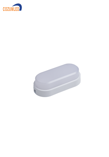 12W~16W IP54 Outdoor Oval Bulkhead White