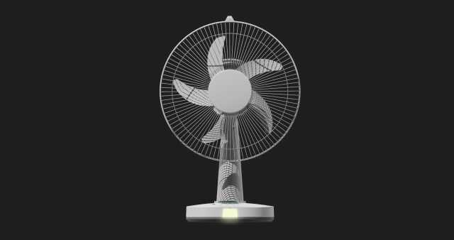 Cozum Fan Rechargeable LifePO4 Battery Fan (14 inch)