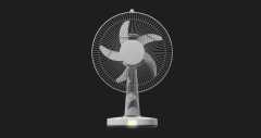 Cozum Fan Rechargeable LifePO4 Battery Fan (16 inch)