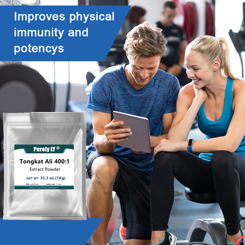 High Quality Tongkat Ali Extract 400:1 (Longjack) Powder,100% Pure Eurycoma Longifolia Root Extract for man,Bitter Taste,support overall energy & athletic performance