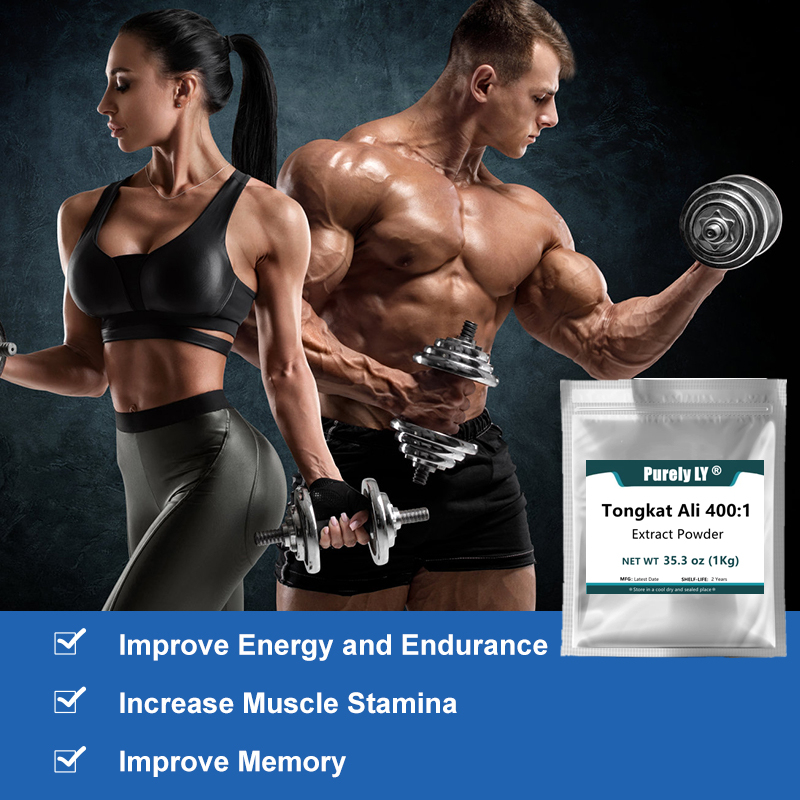 High Quality Tongkat Ali Extract 400:1 (Longjack) Powder,100% Pure Eurycoma Longifolia Root Extract for man,Bitter Taste,support overall energy & athletic performance