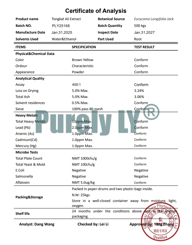 High Quality Tongkat Ali Extract 400:1 (Longjack) Powder,100% Pure Eurycoma Longifolia Root Extract for man,Bitter Taste,support overall energy & athletic performance