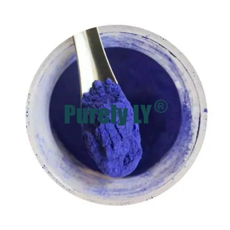 99% Ghk-Cu Copper Peptide Powder,Natural Organic Skin and hair Care Blue Copper Peptide Anti-aging CAS 49557-75-7