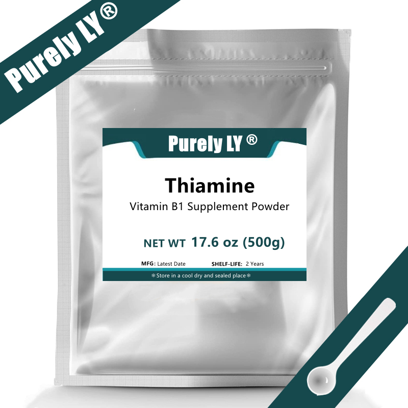 99% Thiamine Vitamin B1 Powder, CAS 67-03-8 Food Grade Dietary Supplement for Energy Metabolism Support