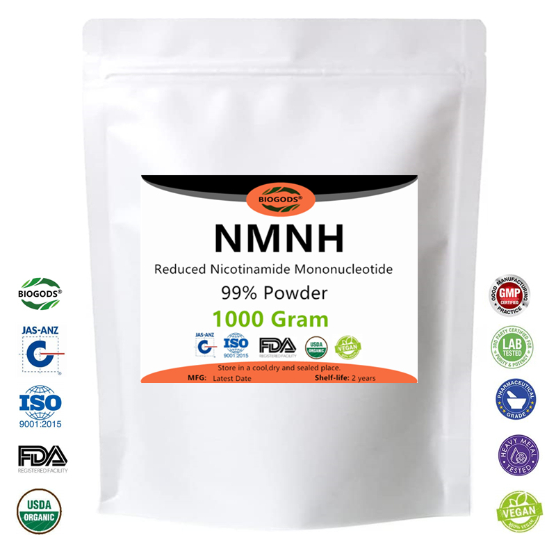 100% NMNH Powder Reduced Form NMN Supplements,Anti aging,NAD+ Booster,DNA Repair,Longevity Support,Keep Younger - (Dihydronicotinamide Mononucleotide)