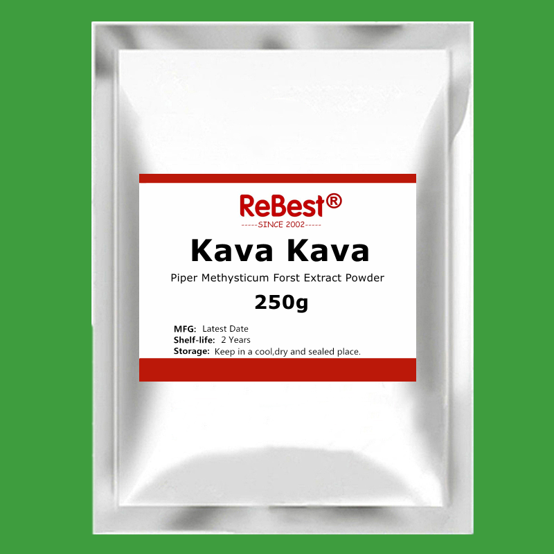100% Kava Kava Root Extract Powder - Herbal Supplement Support with Kavalactones for Balanced Mood - Reduce Stress and Promote Relaxation, Better Sleep