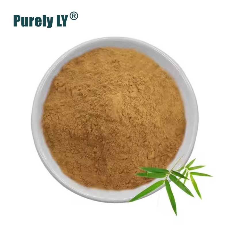 Organic Bamboo Leaf Extract Powder 30:1,Natural Bamboo Silica Rich in Silica and Minerals, Supports Healthy Skin, Nail, Hair, Joints and Bones, Non-GMO and Vegan Friendly