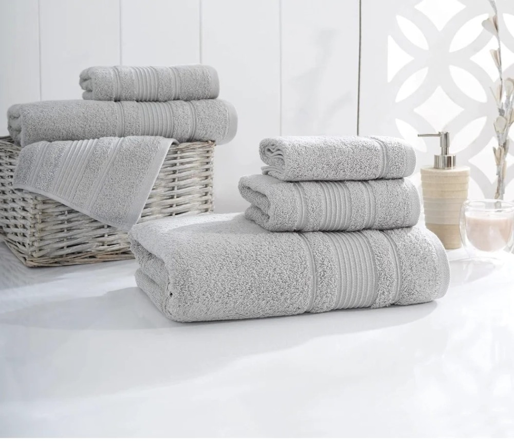 N002,4-Piece 100% Turkish Cotton Washcloths Towels Set, Premium Quality Towels for Bathroom, Quick Dry Soft and Absorbent Turkish Tow