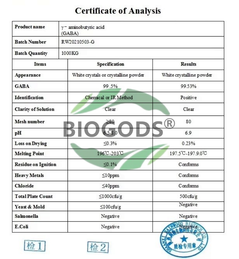 100% GABA Powder - Gamma Aminobutyric Acid, Promotes Calm, Relaxation, and Supports Sleep,Neurotransmitter Support