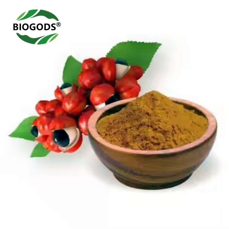 100% Guarana Seed Extract Powder 40:1;Improve Memory Energy Boost Enhance the compressive capacity Enhance self-confidence,Relieve Stress
