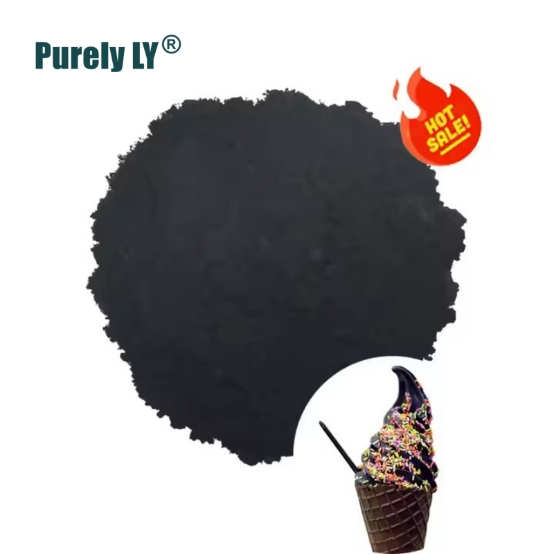 Food Grade Non-GMO 100% Activated Charcoal Powder,Natural Vegetable Carbon Black Powder Superfood Black Pigment Organic Powder Bamboo Source