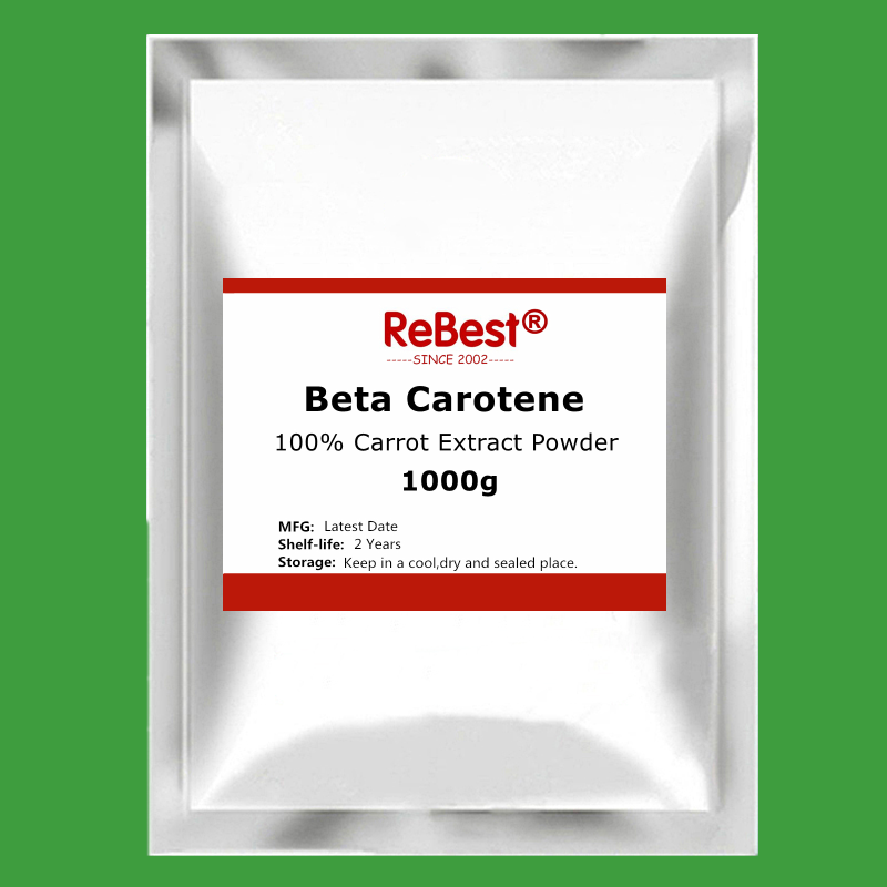 Natrual Food Grade 10% Beta Carotene Powder，Eye and SKin Health Support, Antioxidant properties, Immune System Support
